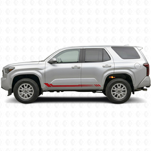Autocollant latéral en vinyle à rayures nid d'abeille pour Toyota 4Runner 2024+ 3