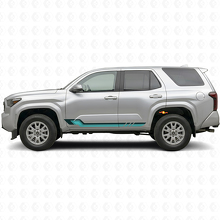 Décalcomanie en vinyle à rayures latérales style vintage pour Toyota 4Runner 2024+ 2