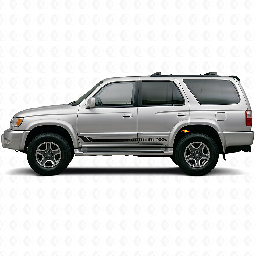 Décalcomanie latérale en vinyle à rayures nid d'abeille pour Toyota 4Runner 1995-2002