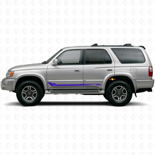 Décalcomanie latérale en vinyle à rayures nid d'abeille pour Toyota 4Runner 1995-2002_2
