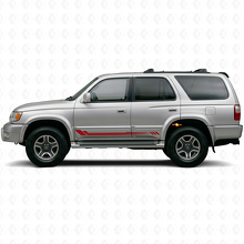 Décalcomanie latérale en vinyle à rayures nid d'abeille pour Toyota 4Runner 1995-2002_3