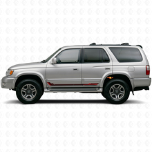 Autocollant en vinyle bandes latérales style course pour Toyota 4Runner 1995-2002_3