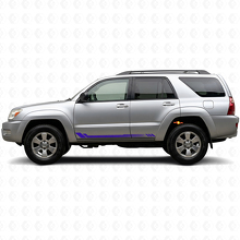 Autocollant latéral en vinyle à rayures nid d'abeille pour Toyota 4Runner 2002-2009_2