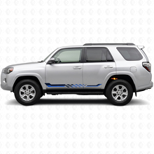 Autocollant Vinyle Rayures Latérales à Drapeau à Damier pour Toyota 4Runner 2009-2024_2