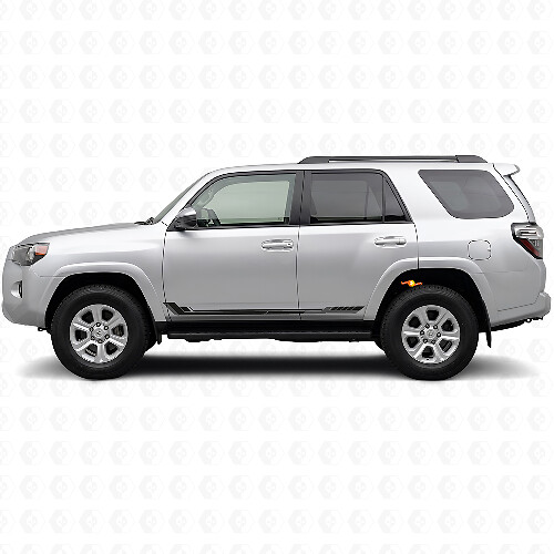 Autocollant Vinyle Bandes Latérales Style Racing pour Toyota 4Runner 2009-2024_1