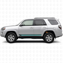 Autocollant vinyle latéral rayures droites vintage pour Toyota 4Runner 2009-2024_2
