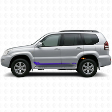 Autocollant latéral en vinyle à rayures alvéolées pour Toyota Land Cruiser Prado 2002-2009_2