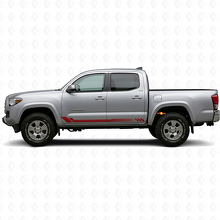 Autocollant latéral en vinyle à rayures nid d'abeille pour Toyota Tacoma 2015-2023_3