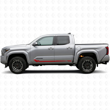 Autocollant latéral en vinyle à rayures nid d'abeille pour Toyota Tacoma 2023+_3