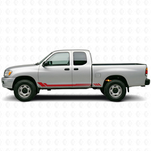 Autocollant latéral en vinyle à rayures nid d'abeille pour Toyota Tundra 1999-2006_3