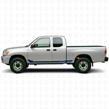 Autocollant en vinyle bandes latérales style course pour Toyota Tundra 1999-2006_2