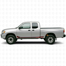 Autocollant en vinyle bandes latérales style course pour Toyota Tundra 1999-2006_3