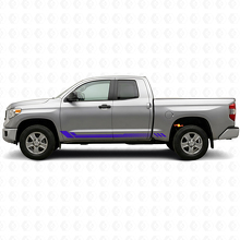 Autocollant latéral en vinyle à rayures nid d'abeille pour Toyota Tundra 2007-2021_2