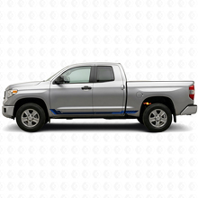 Autocollant en vinyle à bandes latérales style course pour Toyota Tundra 2007-2021_2