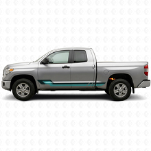 Autocollant en vinyle style vintage bandes latérales pour Toyota Tundra 2007-2021_2
