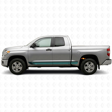 Autocollant vinyle latéral à rayures droites vintage pour Toyota Tundra 2007-2021_2