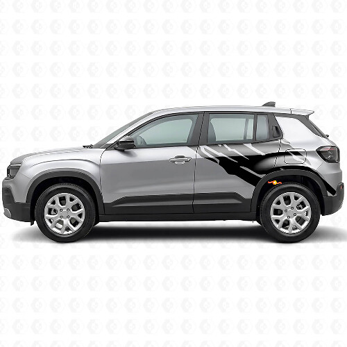 Kit de décalques vinyle latéraux graphique éclaboussures de boue pour Jeep Avenger 2023+