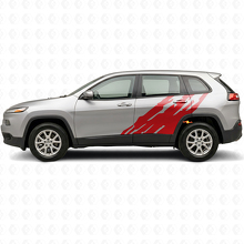 Autocollant en vinyle graphique éclaboussures de boue latéral pour Jeep Cherokee KL 2013-2023_3