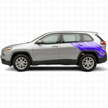 Autocollant vinyle graphique éclaboussures de boue latéral arrière pour Jeep Cherokee KL 2013-2023_2