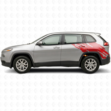 Autocollant vinyle graphique éclaboussures de boue latéral arrière pour Jeep Cherokee KL 2013-2023_3