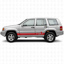 Adhésif Latéral Vinyle à Bandes Larges Montagne pour Jeep Grand Cherokee 1993-1998_3