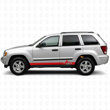 Autocollant Latéral Vinyle Style Montagnes pour Jeep Grand Cherokee 2005-2010_3