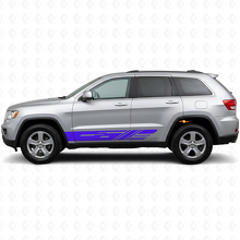 Kit d'autocollants vinyle à bandes latérales décorées pour Jeep Grand Cherokee 2011-2021_2