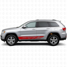 Kit d'autocollants vinyle à bandes latérales décorées pour Jeep Grand Cherokee 2011-2021_3