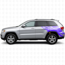 Autocollant vinyle graphique éclaboussures boue arrière latéral pour Jeep Grand Cherokee 2011-2021_2
