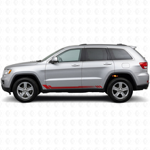 Autocollant vinyle latéral à rayures alvéolées pour Jeep Grand Cherokee 2011-2021_3