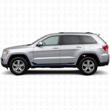 Autocollant Vinyle Bandes Latérales Style Racing pour Jeep Grand Cherokee 2011-2021_2