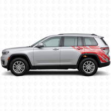 Autocollant vinyle graphique éclaboussures de boue arrière latéral pour Jeep Grand Cherokee 2021+_3