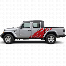 Autocollant en vinyle graphique éclaboussures de boue latéral pour Jeep Gladiator 2020+_3