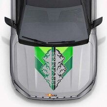 Autocollant en vinyle rayures de capot style vintage montagnes pour Jeep Compass 2026_3