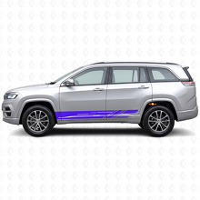 Kit d’autocollants vinyle à bandes latérales décorées pour Jeep Commander Meridian 2021+_2