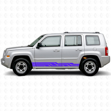 Autocollant Latéral en Vinyle à Rayures Entrelacées pour Jeep Patriot 2007-2017_2