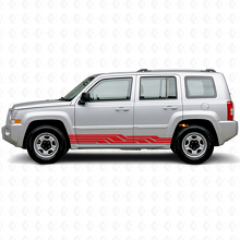 Autocollant Latéral en Vinyle à Rayures Entrelacées pour Jeep Patriot 2007-2017_3