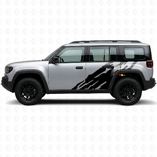 Autocollant en vinyle graphique latéral éclaboussures de boue pour Jeep Recon 2026+