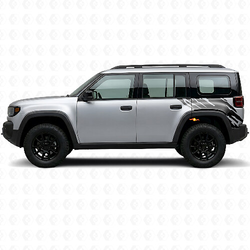 Autocollant vinyle graphique éclaboussures de boue arrière latéral pour Jeep Recon 2026+