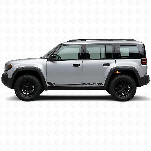Autocollant latéral à bandes nid d'abeille pour Jeep Recon 2026+