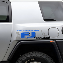 Paquet de décalcomanies latérales en vinyle FJ Crawler pour Toyota FJ Cruiser_2