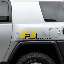 Paquet de décalcomanies latérales en vinyle FJ Crawler pour Toyota FJ Cruiser_3
