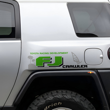 Paquet de décalcomanies latérales en vinyle FJ Crawler pour Toyota FJ Cruiser_4