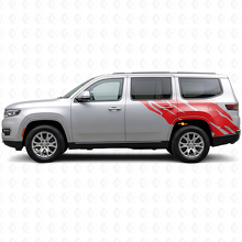 Autocollant vinyle graphique éclaboussures de boue latéral arrière pour Jeep Wagoneer 2022+_3