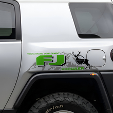 Kit d'autocollants latéraux en vinyle FJ Crawler Mountain Deer pour Toyota FJ Cruiser_3