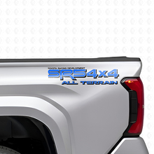 Autocollant vinyle tout-terrain TRD style SR5 4x4 pour camions Toyota_2
