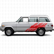 Sticker vinyle latéral avec motif éclaboussures de boue pour Jeep Wagoneer 1963-1991_3