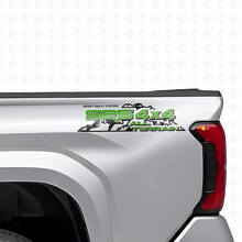 Jeu d'autocollants en vinyle SR5 4x4 All Terrain Mountain Side pour camions Toyota_3