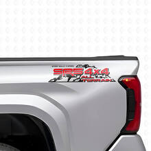 Jeu d'autocollants en vinyle SR5 4x4 All Terrain Mountain Side pour camions Toyota_4
