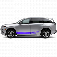 Autocollant en vinyle à bandes latérales décorées pour Jeep Wagoneer S 2024+_2